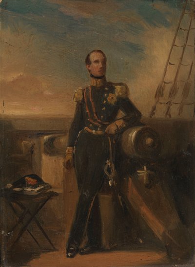 Retrato de Hendrik, Príncipe de los Países Bajos de Nicolaas Pieneman