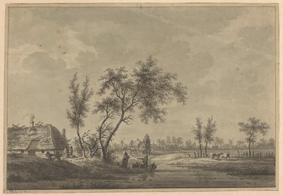 Vista de Wijk bij Duurstede de Nicolaas Wicart