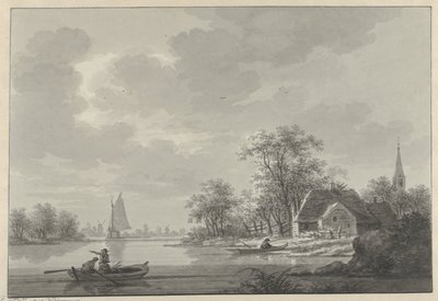 El pueblo de Capelle aan de IJssel de Nicolaas Wicart