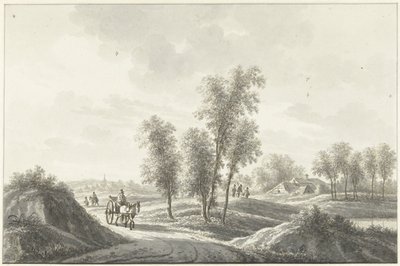 El pueblo de Laren en la región de Gooi de Nicolaas Wicart