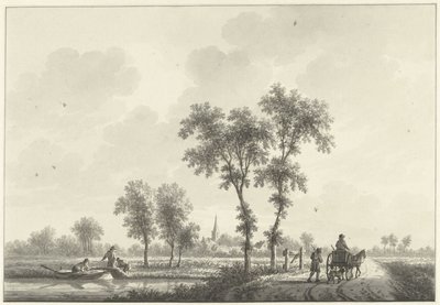 El pueblo de Spijk en Gelderland de Nicolaas Wicart
