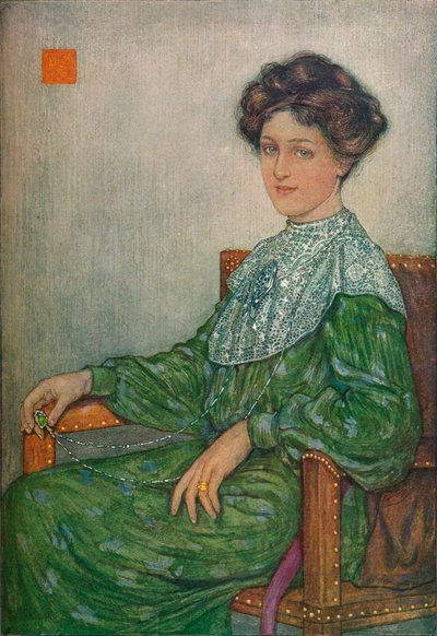 Retrato de la Sra. J. Maltwood, c1892-1906, 1906-7 de Nicolaas Wilhelm Jungmann