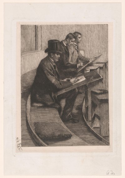 Dibujar a los hombres de Nicolaas van der Waay