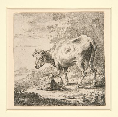 El Conjunto de las Vacas, con la Lechera de Nicolaes Berchem