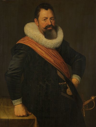 Retrato de Jochem Hendricksz Swartenhont (1566-1627) de Nicolaes Eliasz Pickenoy