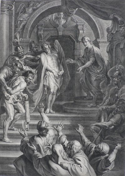 Ecce Homo, según Peter Paul Rubens de Nicolaes Lauwers