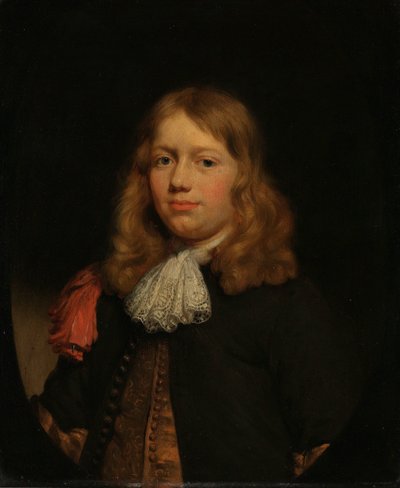 Retrato de un joven de Nicolaes Maes (attributed to)