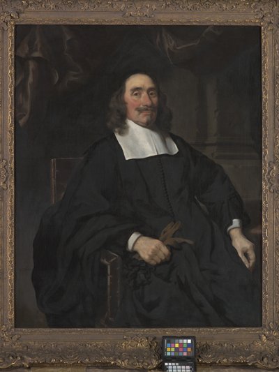 Retrato de un caballero (óleo sobre lienzo) de Nicolaes Maes