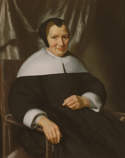 Retrato de una Dama Sentada en un Sillón de Nicolaes Maes