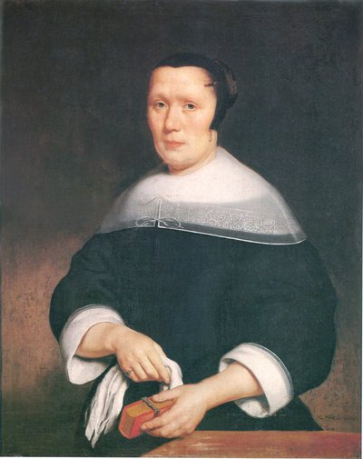 Retrato de una mujer - de Nicolaes Maes