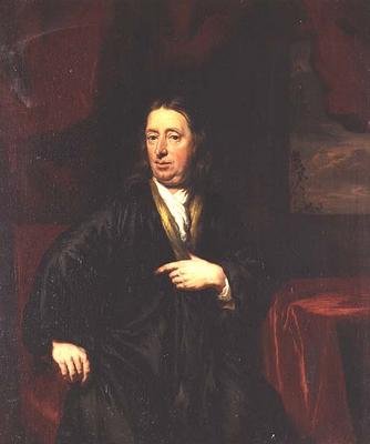 Retrato de un caballero con bata negra de Nicolaes Maes