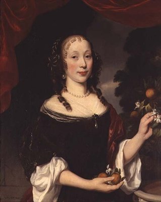 Retrato de una dama de Nicolaes Maes