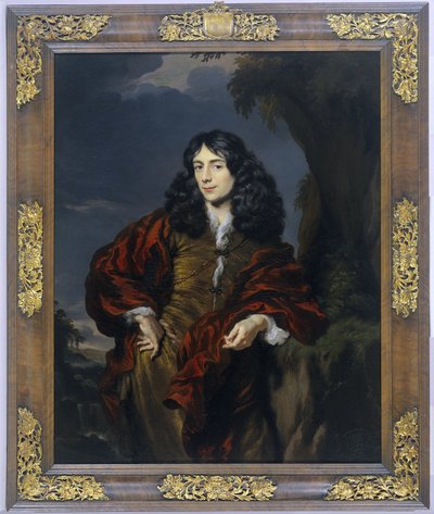 Retrato de un joven, posiblemente Simon van Alphen (1650-1730) de Nicolaes Maes