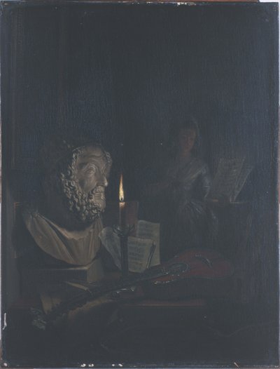 Alegoría de la música y la poesía de Nicolaes Muys