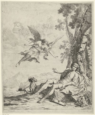 Aurora en Céfalo Furgoneta de techo Cephalus de Nicolaes Van Helt Stockade