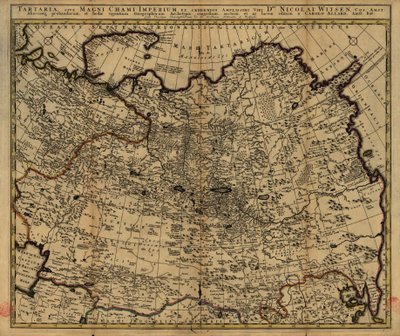 La Tartaria, o el reino del Gran Khan de Nicolaes Witsen