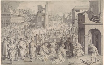 Adoración de los Reyes de Nicolaes de Bruyn
