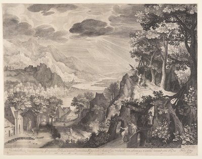 El sacrificio de Abraham de Nicolaes de Bruyn