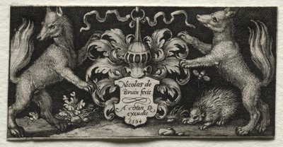 Escudo de armas de Nicolaes de Bruyn