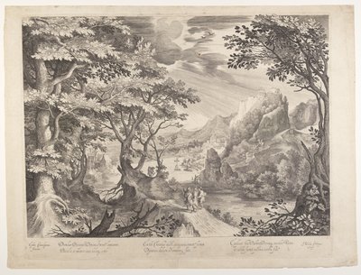 Los discípulos de Emaús de Nicolaes de Bruyn