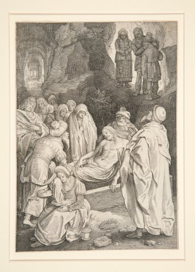 El Entierro (Serie Pasión) de Nicolaes de Bruyn