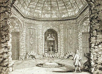 Vista de una gruta, finales del siglo XVII de Nicolaes the Elder Visscher