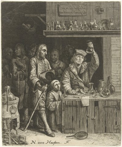 Piss espectador y granjero familia de Nicolaes van Haeften