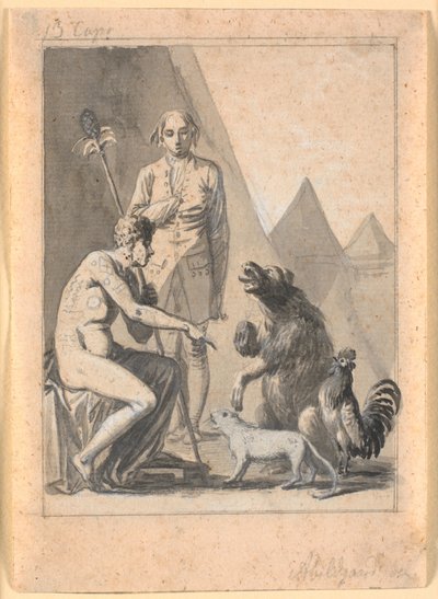Embajadores ante el Emperador de Ovamas de Nicolai Abildgaard