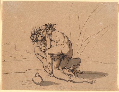 Hilas Acariciado por las Ninfas de Nicolai Abildgaard
