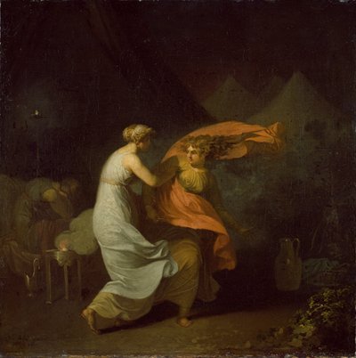 Julia y Fulvia de Nicolai Abildgaard