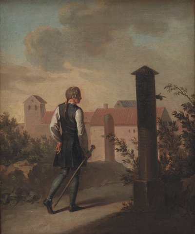 Niels Klim en Potu de Nicolai Abildgaard