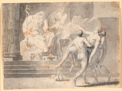 Ofrenda a Esculapio de Nicolai Abildgaard
