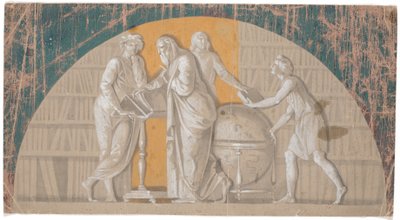 Establecimiento de la biblioteca real de Nicolai Abildgaard