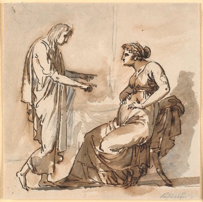 Papirio y su madre de Nicolai Abildgaard