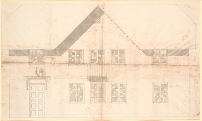 Fachada de Spurveskjul de Nicolai Abildgaard