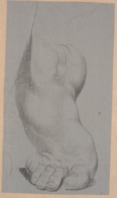 Estudio de un pie de Nicolai Abildgaard