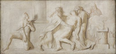 La muerte de Aquiles de Nicolai Abildgaard