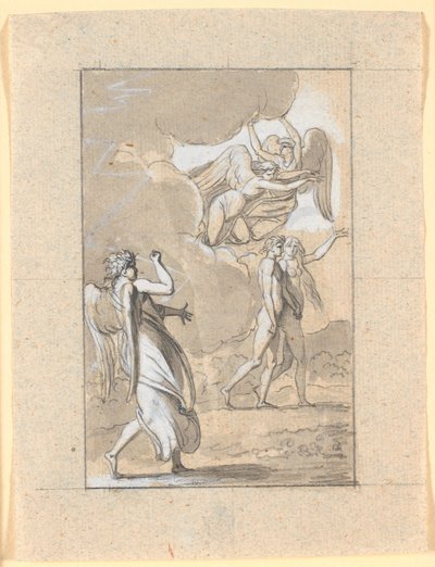 La expulsión del Paraíso de Nicolai Abildgaard