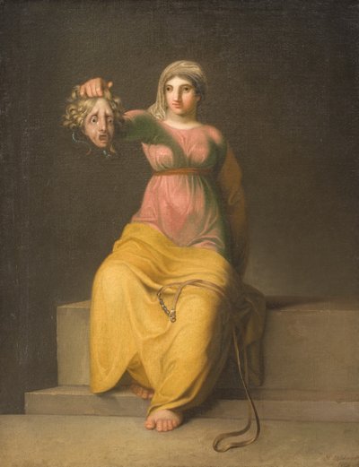 Teología. Figura alegórica, 1800 de Nicolai Abraham Abildgaard