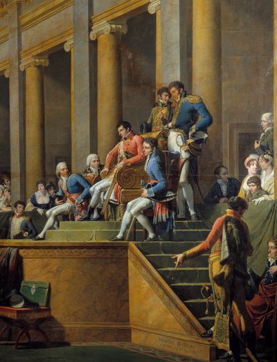(detalle) Consulat de la République cisalpine réunie en comices à Lyon de Nicolas Andre Monsiau