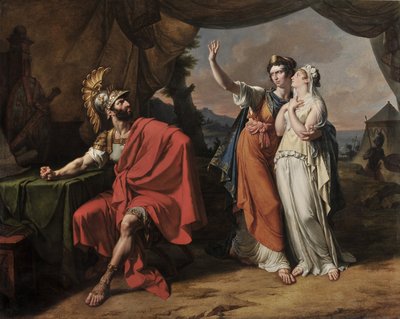 Ifigenia en Áulide de Nicolas Andre Monsiau