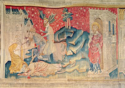 La muerte de los dos testigos, 1373-87 de Nicolas Bataille