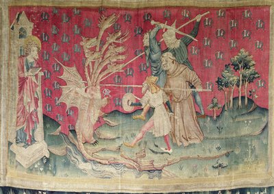 El dragón luchando con los siervos de Dios, no. 39 de 