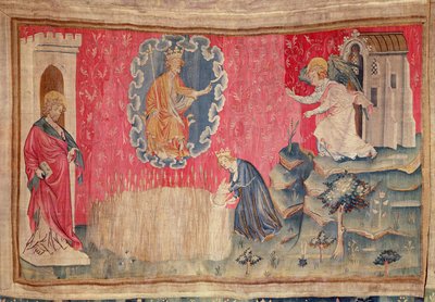 La cosecha de los elegidos, del Tapiz del Apocalipsis de Angers, 1373-87 de Nicolas Bataille