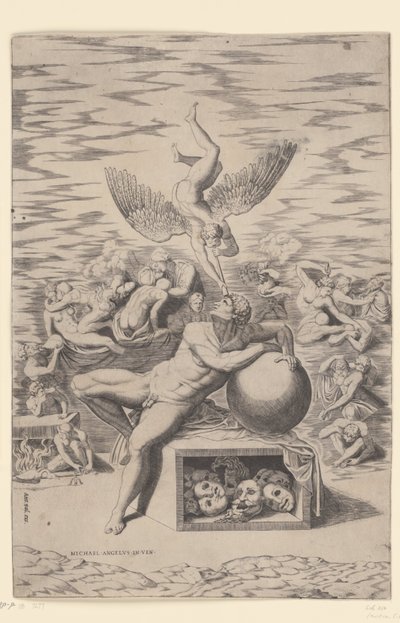 El sueño de Nicolas Beatrizet (attributed to)