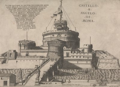 Castillo S. Angelo Di Roma de Nicolas Beatrizet