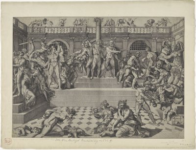 Infanticidio en Belén de Nicolas Beatrizet