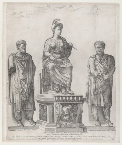 Speculum Romanae Magnificentiae: Roma Victrix, 1549 de Nicolas Beatrizet
