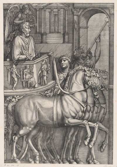 El triunfo de Marco Aurelio de Nicolas Beatrizet