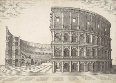 Theatrum Sive Coliseo Romano de Nicolas Beatrizet